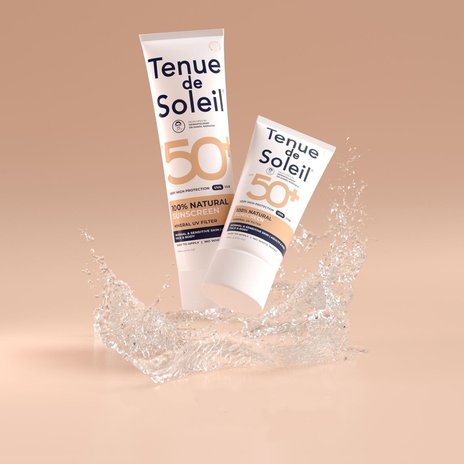 SPF50+ Natural Sunscreen 75ml
