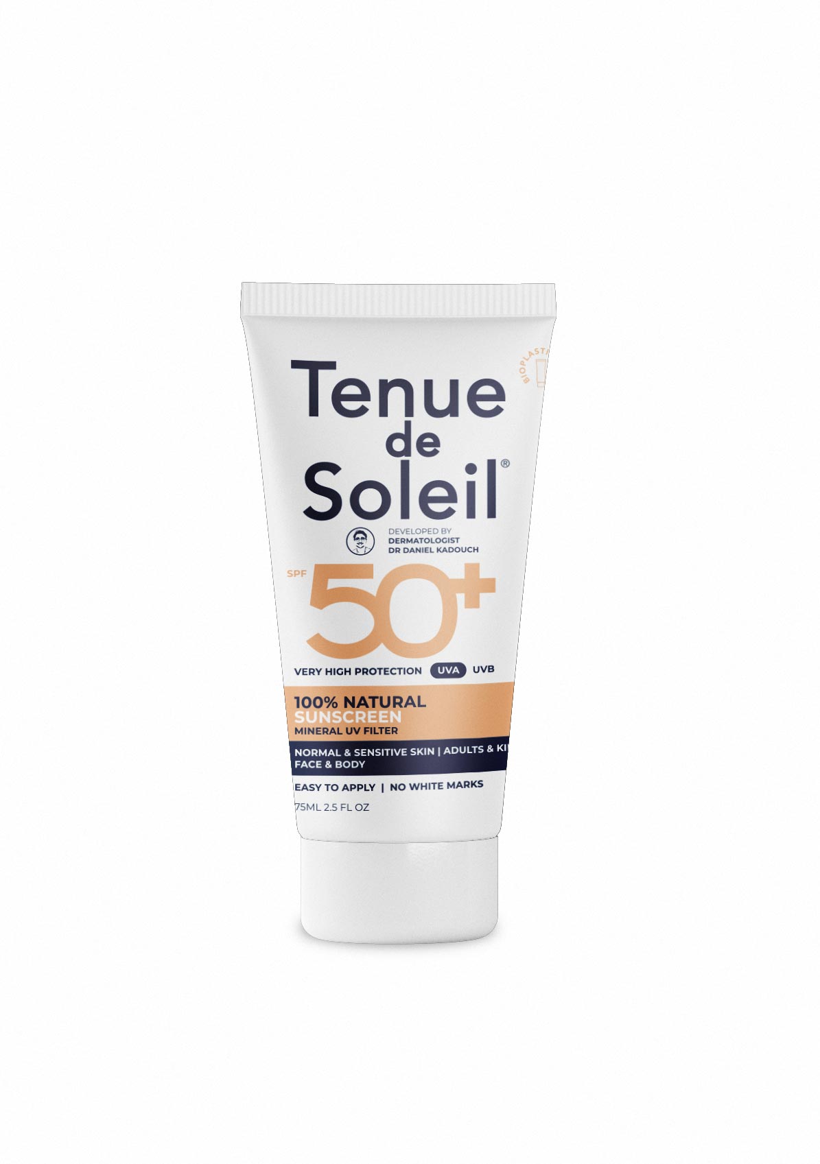SPF50+ Natural Sunscreen 75ml